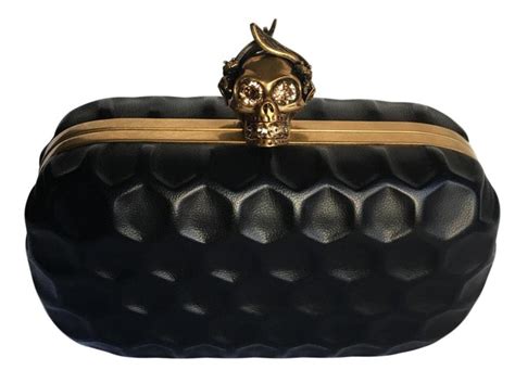 bronze mcqueen bags
